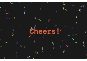 Create a confetti animation with HTML canvas and JavaScript