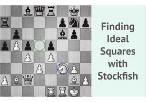 Using Stockfish to identify ideal squares
