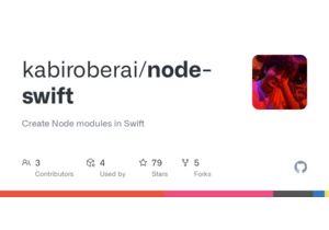 Create Node Modules in Swift