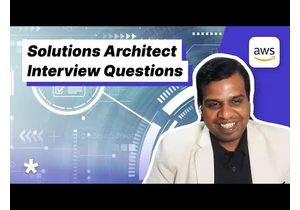 Top Solutions Architect Interview Questions (with Head of SA @ AWS)