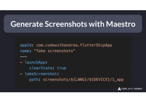 Automated Screenshot Generation with Maestro