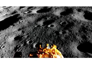 Aerospace company Firefly released fantastic POV footage of Blue Ghost landing on the Moon