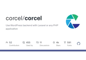 Corcel – Use WordPress backend with Laravel or any PHP application