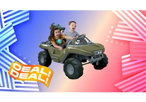 Let Your Kids Ride Into Laser Tag Battles on This Ride-On Halo Warthog, Now $125 Off for July 4th