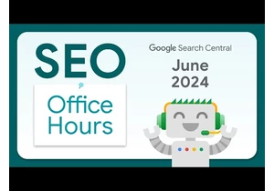 English Google SEO office-hours from June 2024