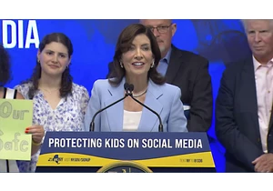 N.Y. governor signs bill targeting ‘addictive’ suggested posts on social media feeds for kids