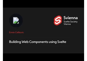 Ermin Celikovic — Building Web Components using Svelte