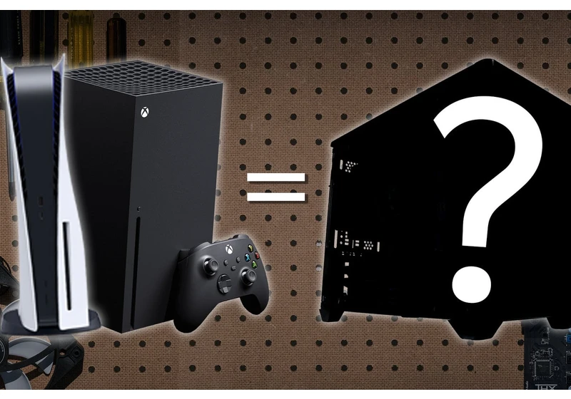 Can you build a PS5 or Xbox Series X PC for $800?