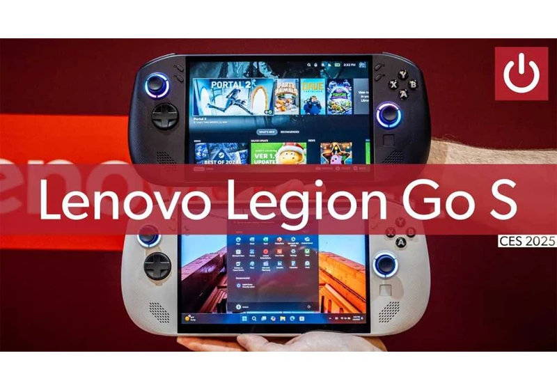 Lenovo Legion Go S hands-on: SteamOS and Windows flavors