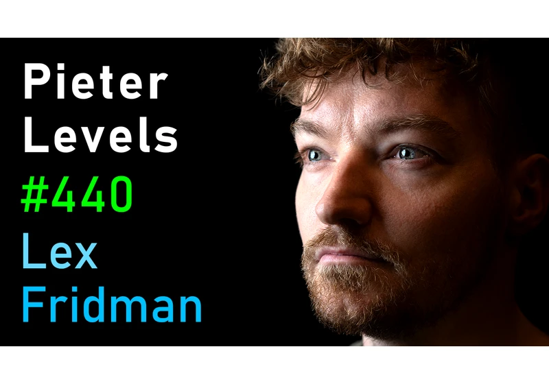 #440 – Pieter Levels: Programming, Viral AI Startups, and Digital Nomad Life