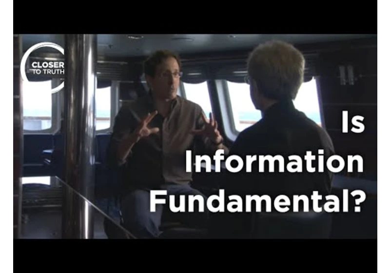 Raphael Bousso - Is Information Fundamental?