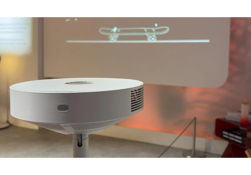 CES 2025: LG's Swiss-army-knife projector hides in plain sight