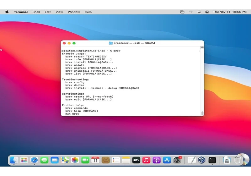 How to install Homebrew on macOS