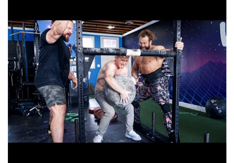 This is how you train to become the World’s strongest man