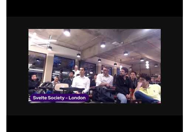 Svelte Society - London April 2023