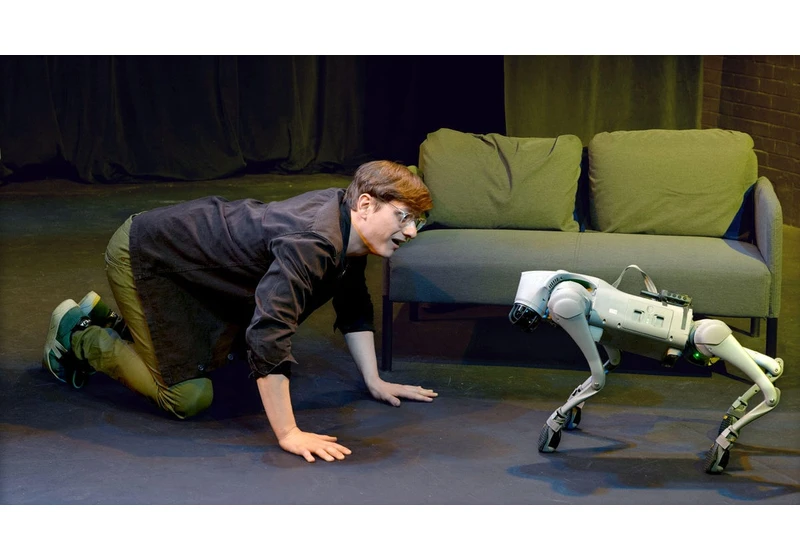 Exclusive: This Robot Dog is Making its Off-Broadway Theater Debut video