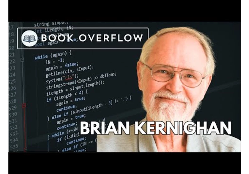 Brian Kernighan Reflects on "The Practice of Programming" [video]