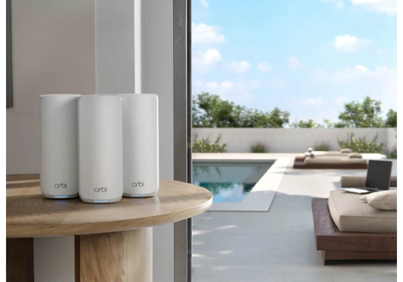 Netgear’s Orbi 870 mesh router system is a great way to join the Wi-Fi 7 bandwagon