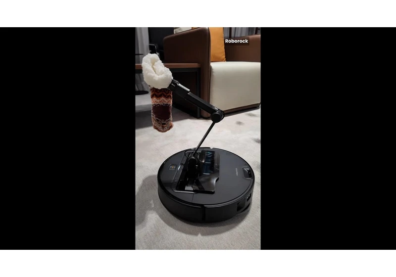 Roborock Gives a First Look at the Saros Z70 Robovacuum video