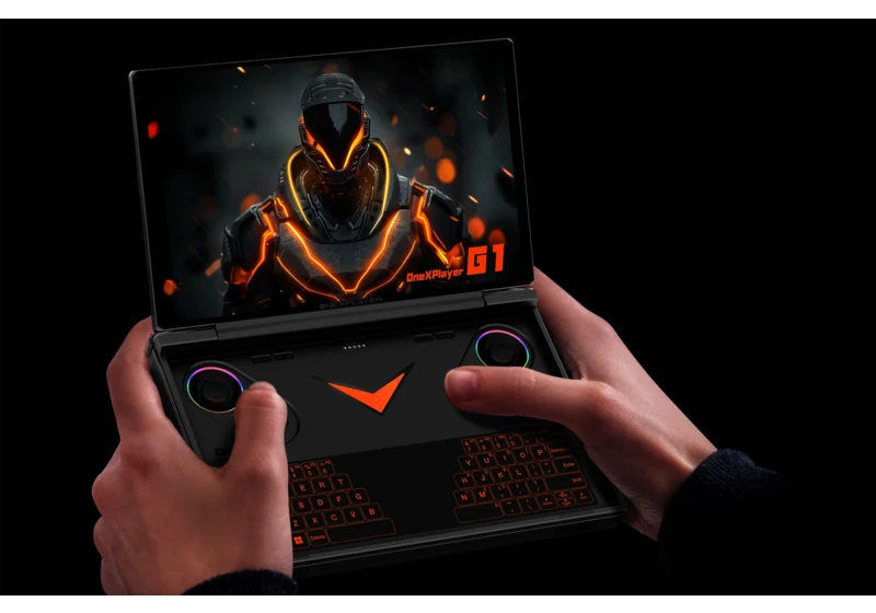  OneXPlayer G1 handheld gaming device packs up to a Strix Point or Arrow Lake-H processor — Top model has 64GB of RAM and 4TB of storage for $1,539 