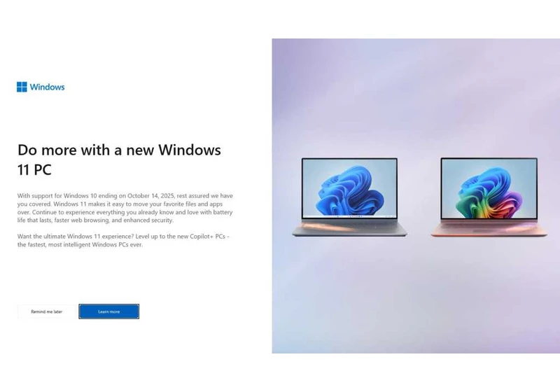 Windows 10 gets full-screen ads that say buy a new PC already