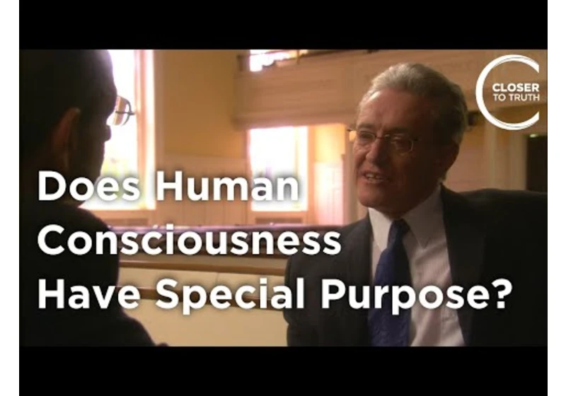 J. van Huyssteen - Does Human Consciousness have Special Purpose?