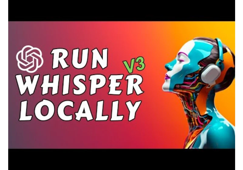 Use OpenAI Whisper For FREE | Best Speech to Text Model