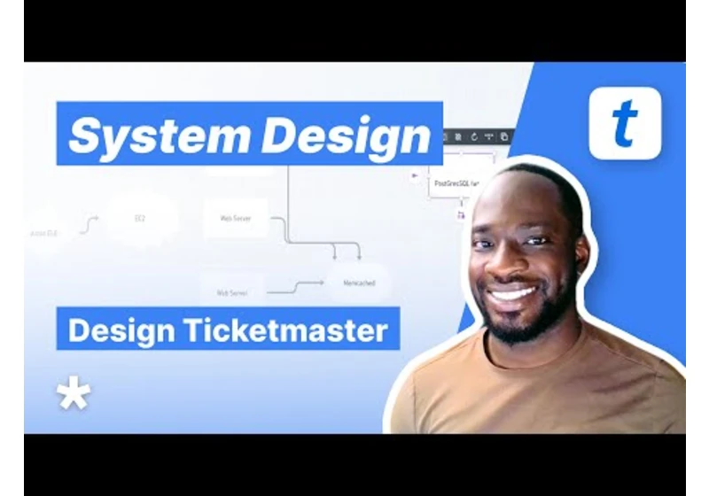 Design Ticketmaster - System Design Interview (with Senior Amazon TPM)