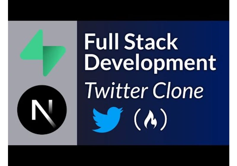 Full Stack Next.js & Supabase Twitter Clone – Full Course