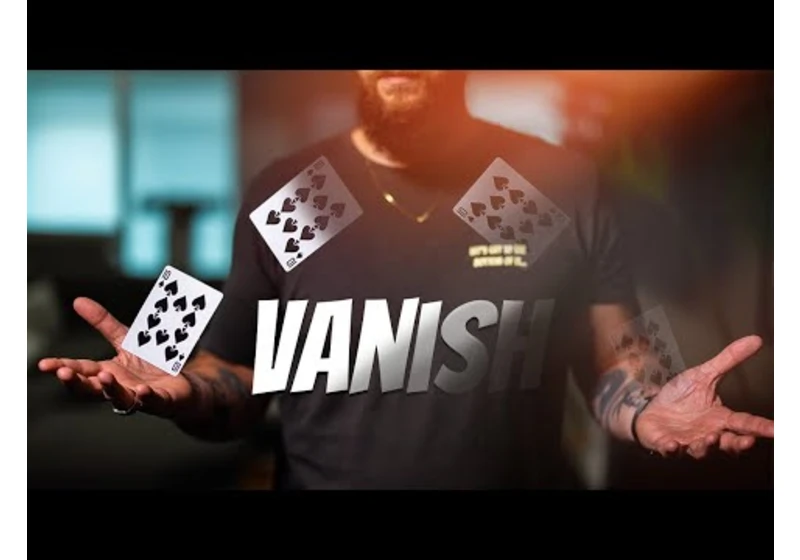 VANISH a Playing Card in MID AIR!! ft. Tobias Dostal