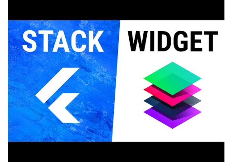 Flutter Stack Widget