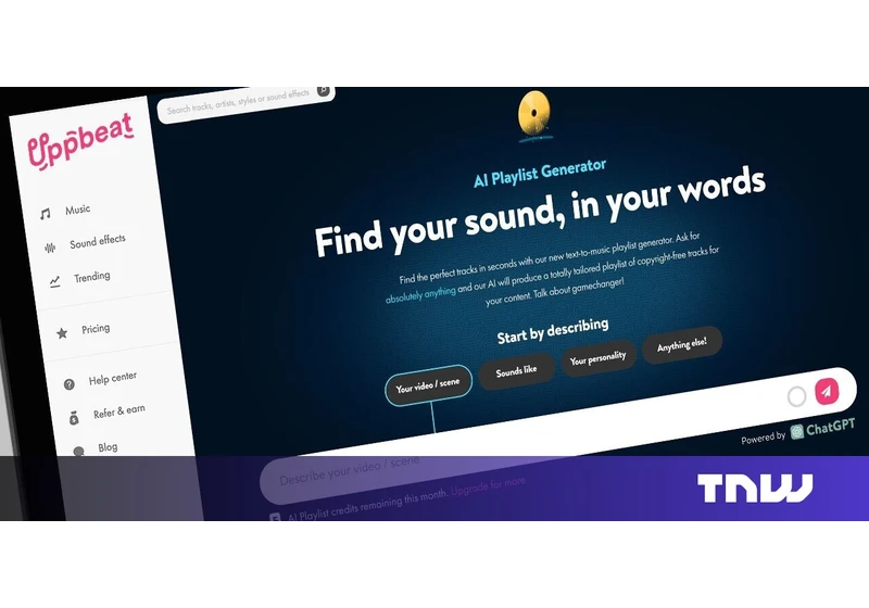 UK startup taps ChatGPT to launch AI playlist generator