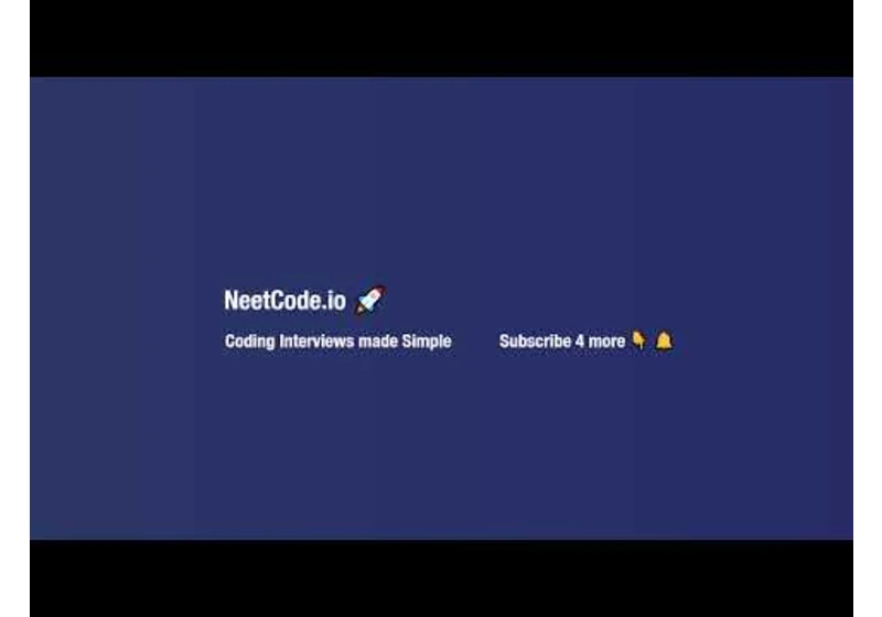 NeetCode Live Stream