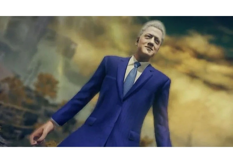  Someone made an Elden Ring Bill Clinton mod, because of course they did 