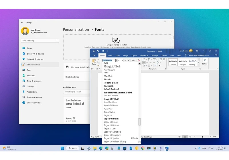  How to install new fonts in Microsoft Office 