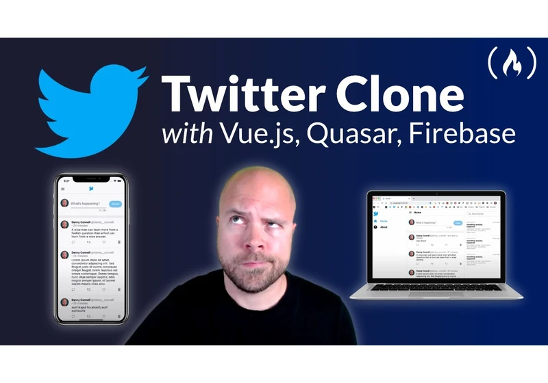 Create a Twitter Clone with Vue.js, Quasar & Firebase for iOS, Android, Mac & Windows