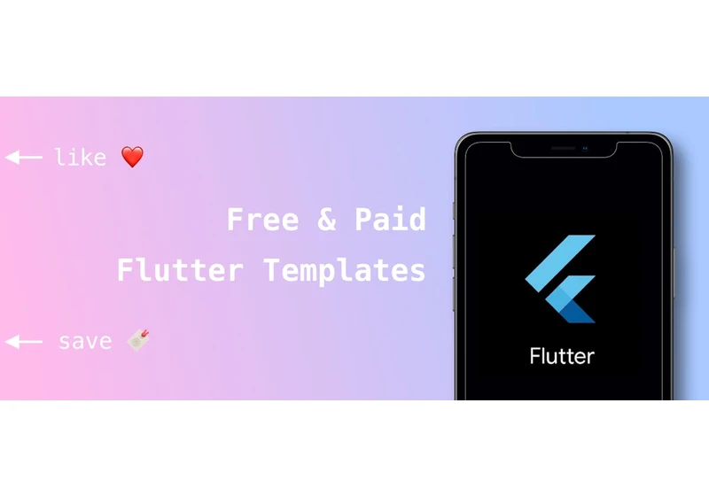 Free & Paid Flutter Templates