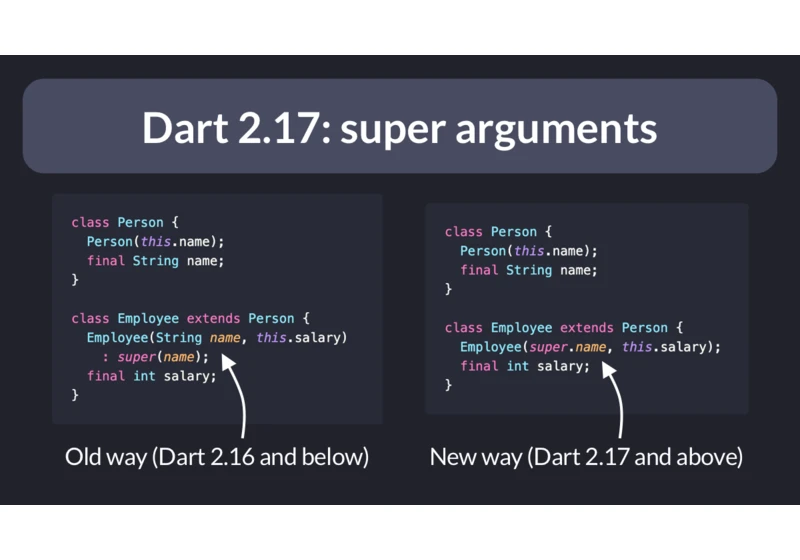 How to Use Super Initializers in Dart 2.17