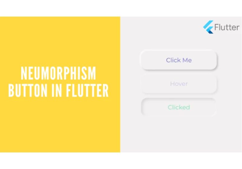 How to make a Neumorphism button in Flutter.