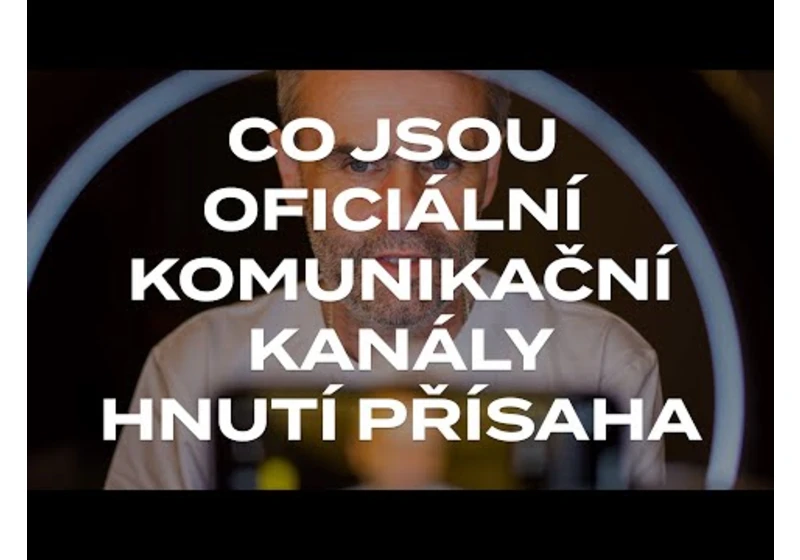 Co jsou oficiální komunikační kanály hnutí Přísaha?