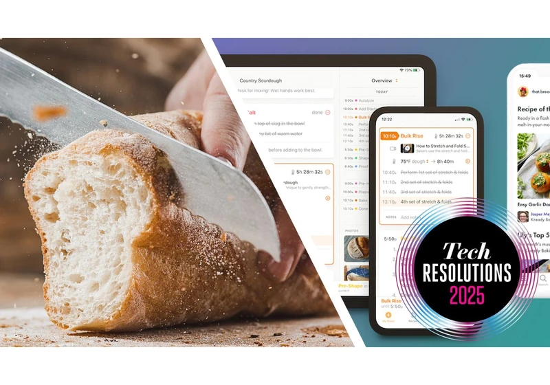  I'm raising my bread-making game in 2025 with these 5 affordable gadgets and apps 