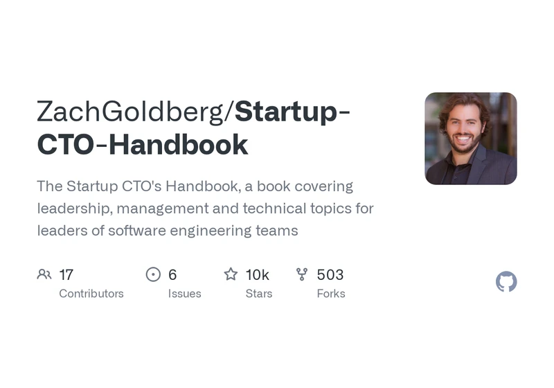 The Startup CTO's Handbook