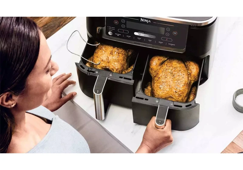 Everyone’s favourite Ninja dual-drawer air fryer is now the tastiest offer of Black Friday