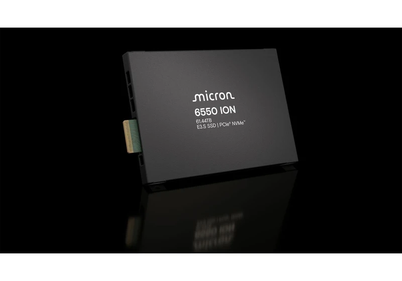  Micron unveils industry's first 60TB SSD with a PCIe 5.0 x4 interface 