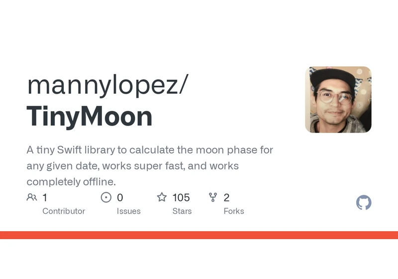 Show HN: Tiny Moon – Swift library to calculate the moon phase