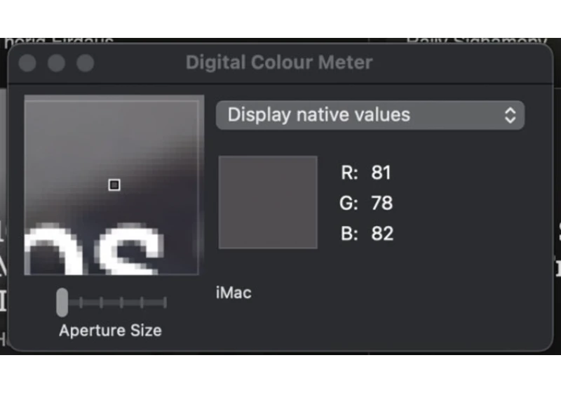 How to Get Color Codes on Mac Without Third-Party Tools