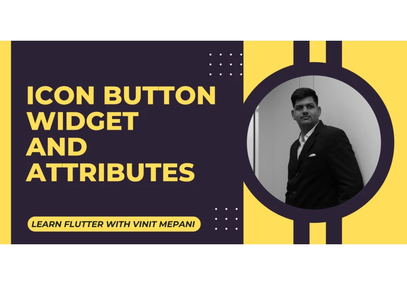 Icon Button Widget and Attributes