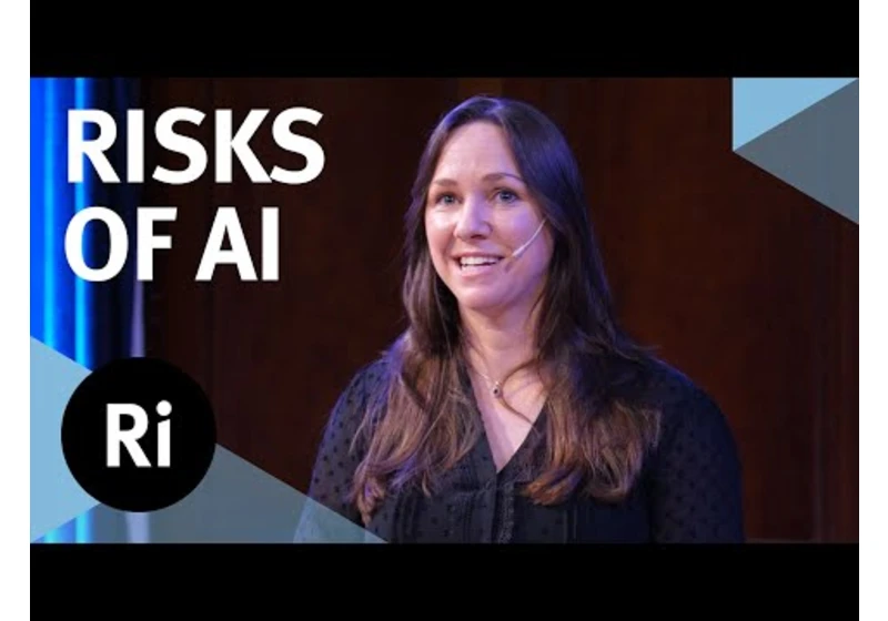 What are the risks of generative AI? - The Turing Lectures with Mhairi Aitken