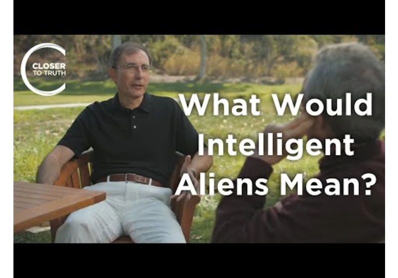 Dimitar Sasselov - What Would Intelligent Aliens Mean?