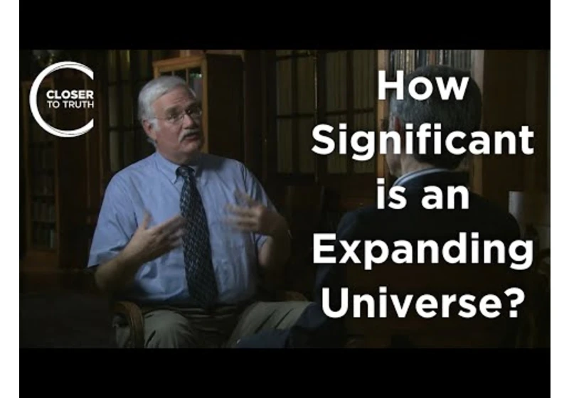 Frank Tipler - Why is the Universe Expanding?